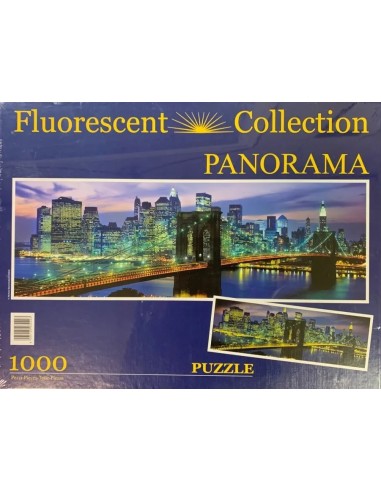 Puzzel Fluorescent Collection Panorama New York - Merk: Clementoni
